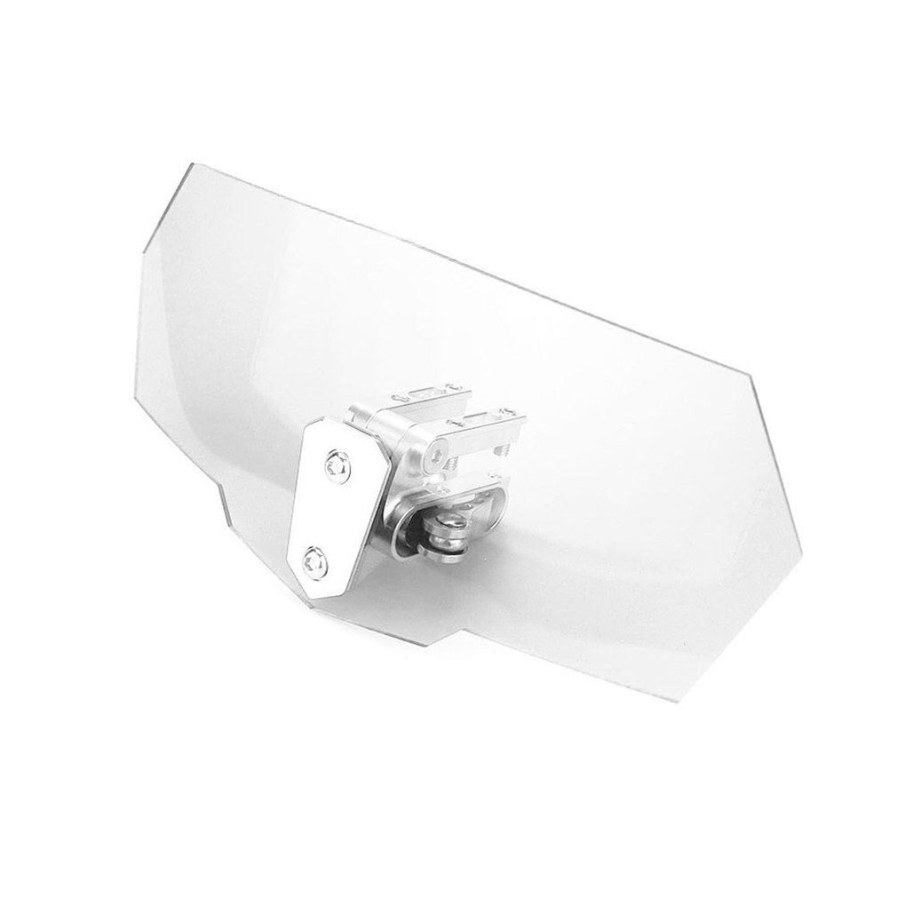 In Stock! Motorcycle Modified Heightened Universal Small Windshield Installed Acrylic Glass