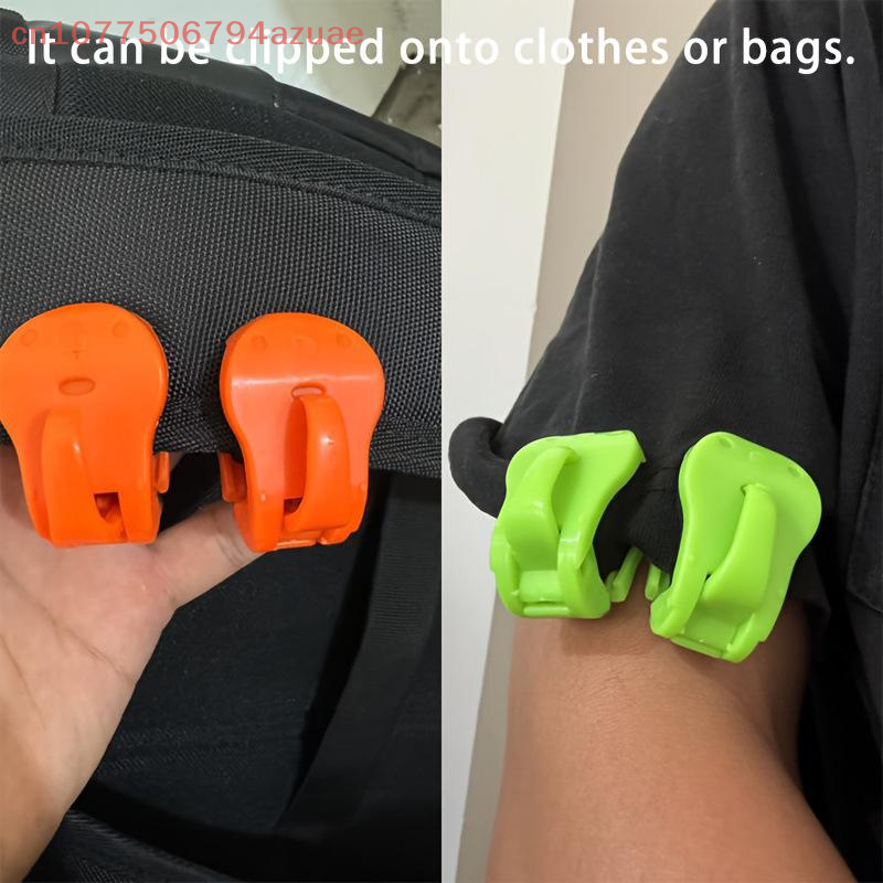 2 Stuks Quick-Attach Hengel Clip Tool-Gratis 1-Hand Houder Voor Zoetwater Hengels Magazijnstellingen veilige Grip Visgerei Organizer