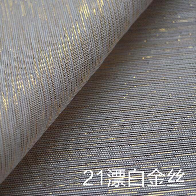 metallisch baumwolle mischung schimmer stoff shantung seide braut kleid cheongsam tasche vorhang Material 45cm * 138cm: 21