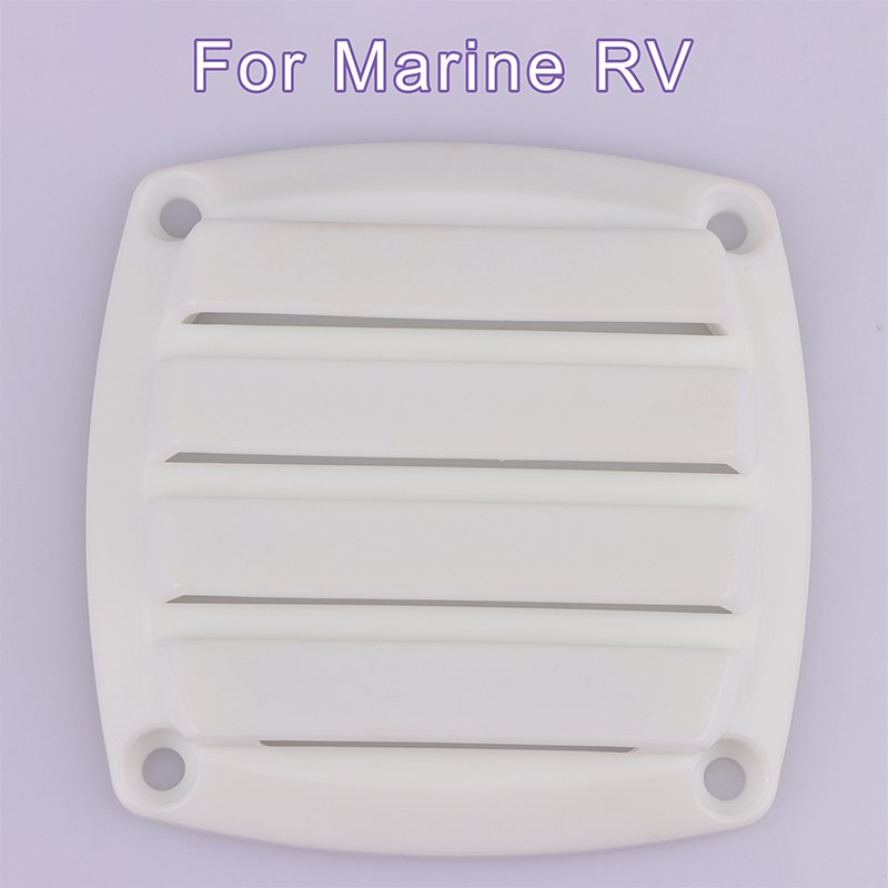 Rejilla de ventilación cuadrada para barco, cubierta de conductos de ventilación, salida para RV marino, 1 unidad