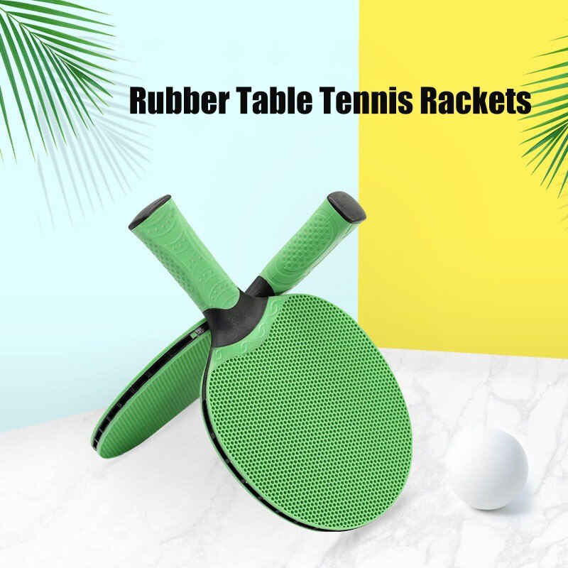 Tennis table racket long handle short handle carbon blade rubber with double face pimples in ping pong rackets with case#g4