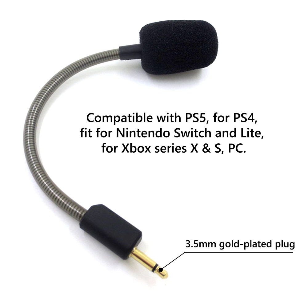 Spiel mikrofon 3,5-mm-Stecker-Mikrofon mit Geräusch unterdrückung für Razer Blacks hark v2/v2 pro/v2 se Gaming-Headset-Kopfhörer