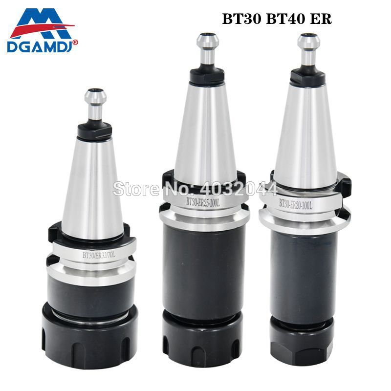 BT30 BT40 CNC titular ferramenta de alta precisão ER11 ER16 ER20 ER25 ER32-75 / 90L precisão 0.001 milímetros