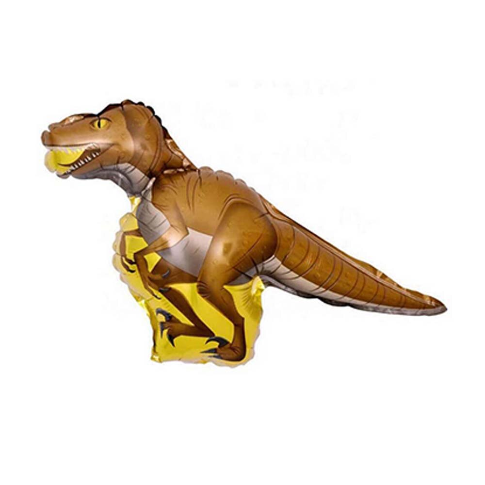 1/4/5 Pcs Mini Dinosaur Foil Balloon Boys Animal Balloons Childrens Toy Dinosaur Birthday Party Jurassic Decorations Balloon: B