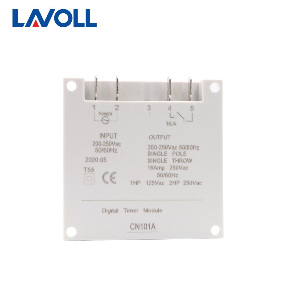 CN101A avec couvercle minuterie relais interrupteur de lumière programmable minuterie numérique swith avec couvercle de protection hebdomadaire