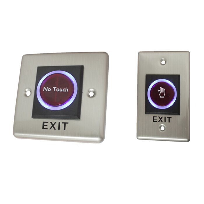12V IR No touch Exit Switch Exit Button Infrared Sensor with LED
