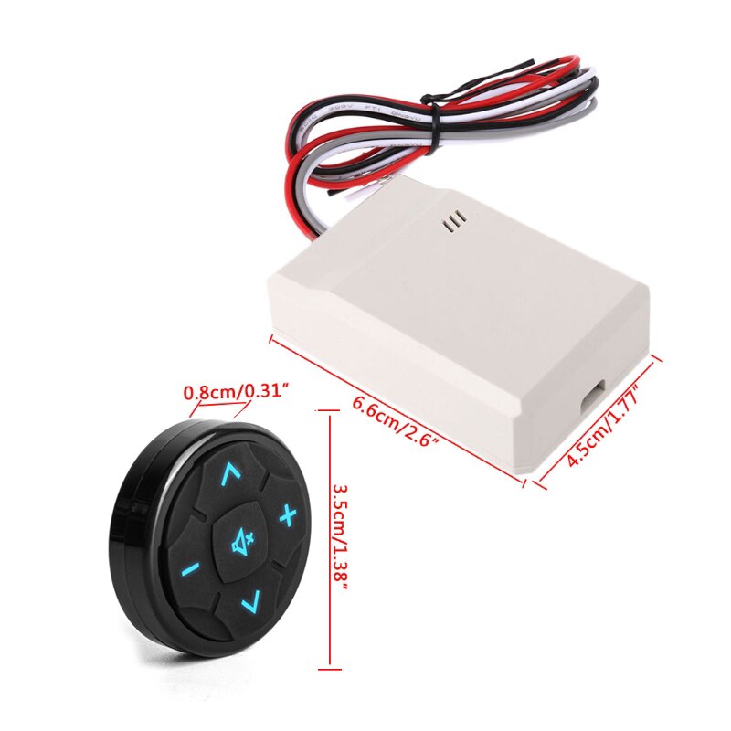 Car Steering Wheel Control DVD Navigation Button Universal wireless Car GPS navigation remote control buttons Car Accessories