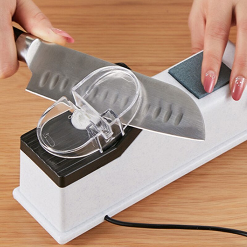 Multi-Function Knife Sharpener Electric Household Fast Sharpener Automatic Knife Grinder Kitchen Knife Grindstone Kitchen Tools