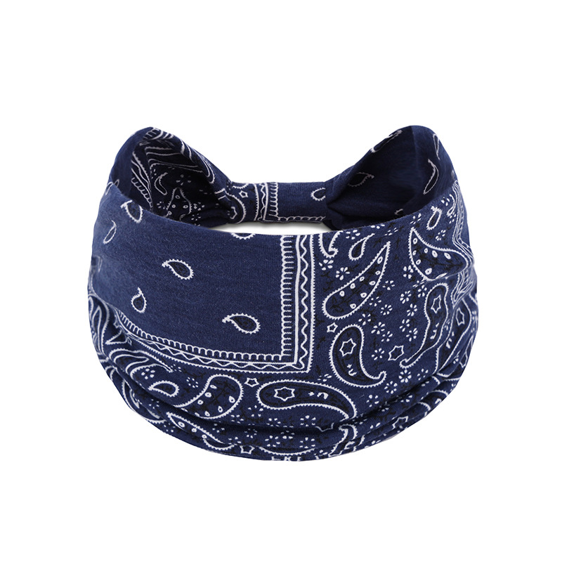 Diademas anchas retorcidas para mujer, turbante Extra grande, diadema de entrenamiento, bandas para el cabello de Yoga a la , accesorios para el cabello gruesos trenzados bohemios: Lavanda
