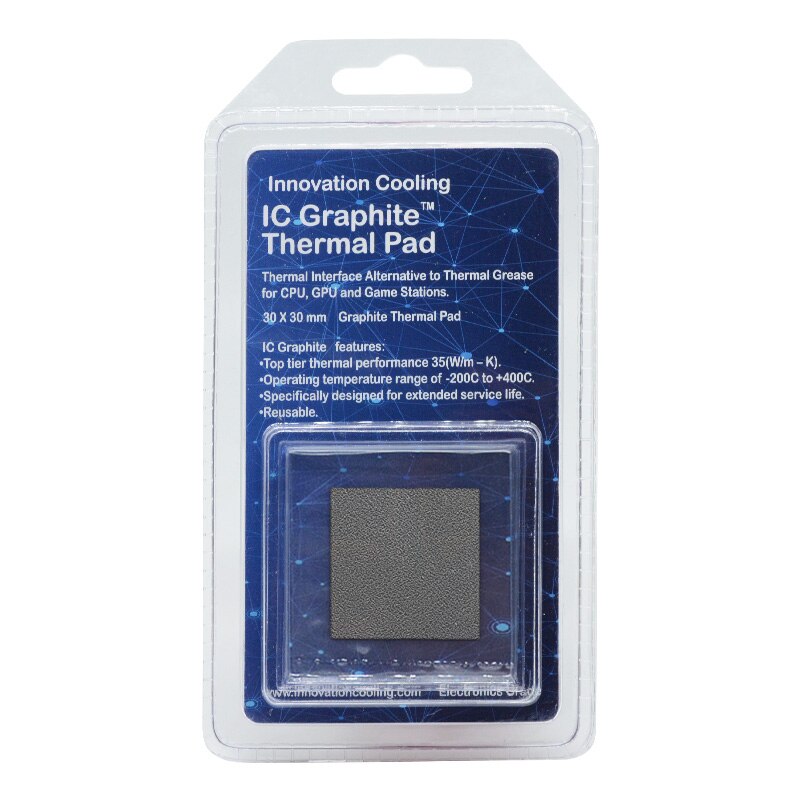 InnovationCooling – tampon thermique en feuille de graphène, pour CPU, carte graphique, pour GPU