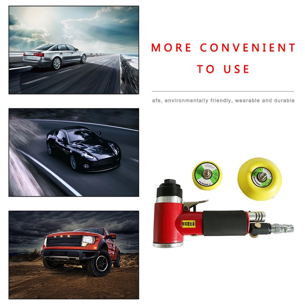 Pneumatic polishing machine sandpaper machine grinding machine car waxing machine small grinding machine