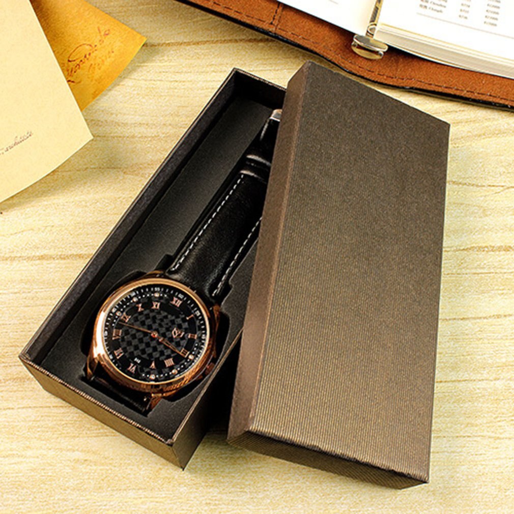 LongPortable Hoogwaardige Horloge Doos Beste Duurzaam Box Case Voor Armband Armband Sieraden Horloge Doos