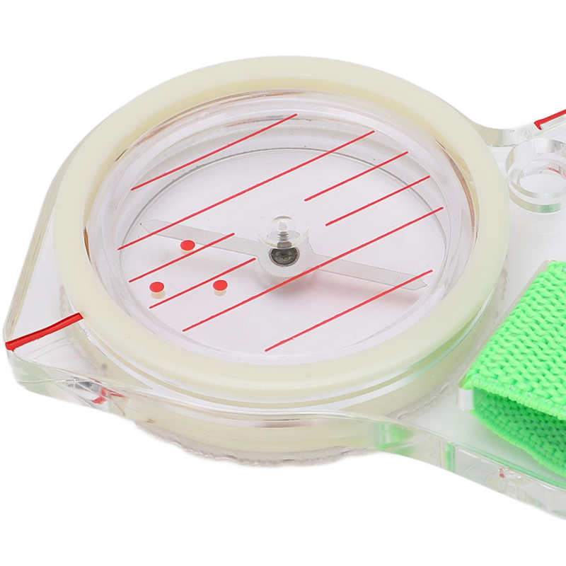 Outdoor Compass Thumb Orienteering Compass Fast Neddle Setting Compass Navigation Orienteering Survival Tool