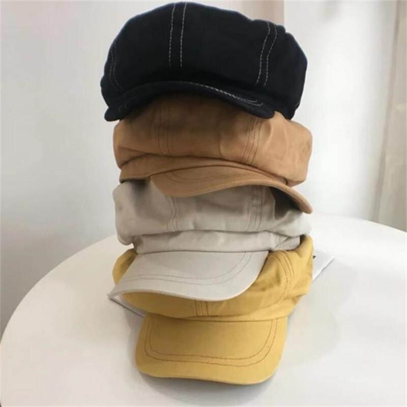 Nuovo berretto da berretto da bambino berretto ottagonale Vintage cappello da sole per ragazzi cappelli per bambini Casual moda corea stile Gentleman accessori per bambini