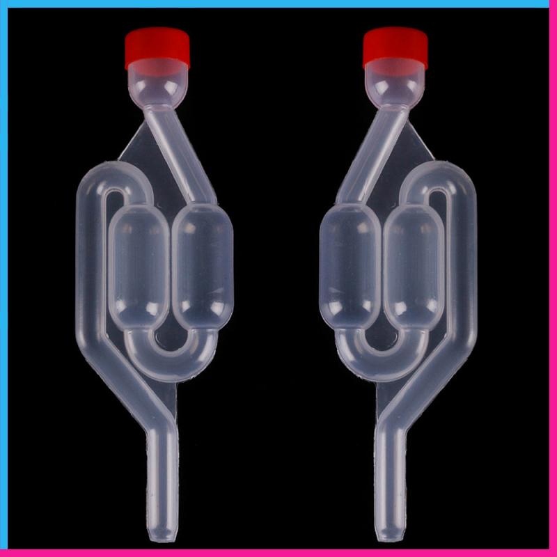 Domowe wino odpowietrznik blokada wydech wytwarzanie wina narzędzie jednokierunkowe domowe warzenie rurka fermentacyjna robić wina zawór zwrotny szczelne zawory wodne