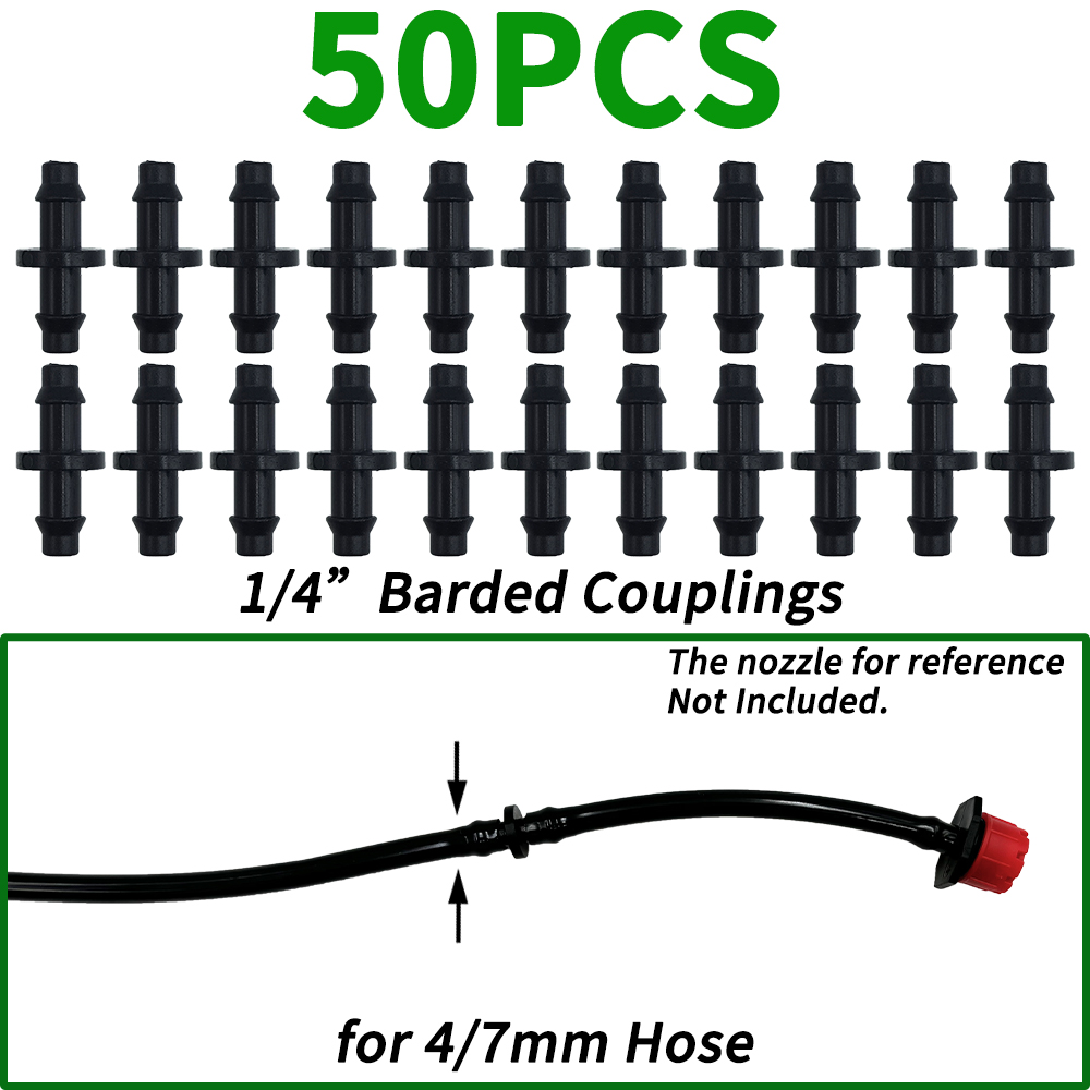 25PCS Bend Arrow Dripper Micro Drip Irrigation Kit Emitters for 3/5mm Hose Garden Watering Saving Micro Dripper Greenhouse