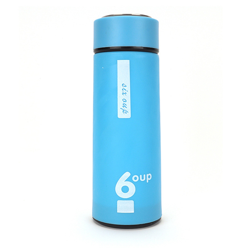 Oape 350ml 12oz isolasjon dobbeltlags reise lekkasjesikker virksomhet glass vann kopp farge plast skall vannflaske