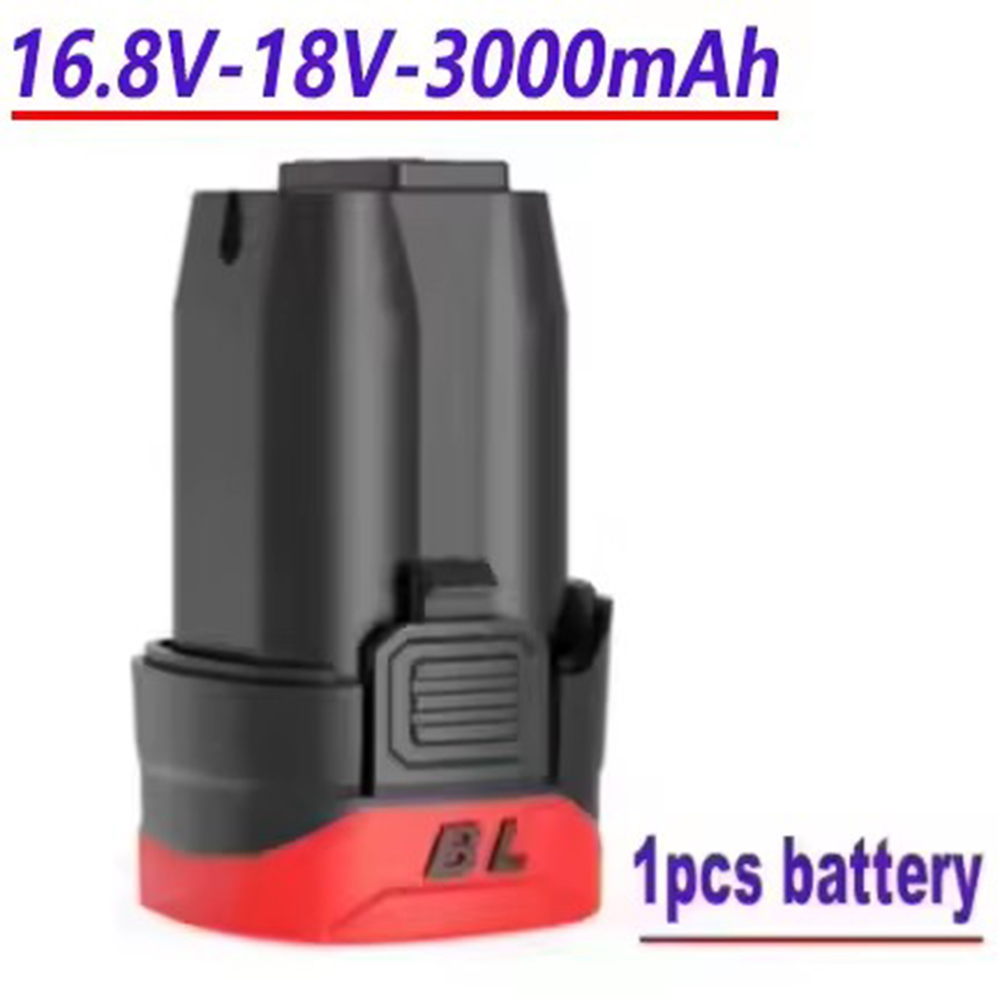 16.8V/18V 3000mAh 100% Lithium Battery For Dongke JAVN Rechargeable Brushless Small Steel Gun Starter Electrico Tool Battery: green