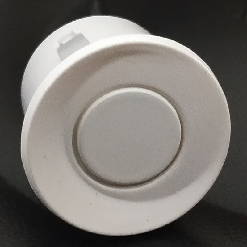 Auto Parktronic LED parking sensor with 4 sensors for parking reversing two language voice switchable detection system: white