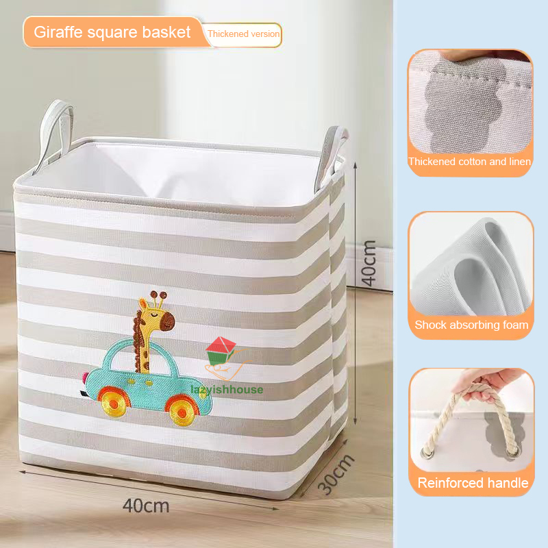 Klappbarer Aufbewahrungskorb für Leinen, Stoff, Kleiderschrank, Büro, Schlafzimmer, Schrank, Spielzeug, Wäschekorb mit Griff, Aufbewahrungsorganisator,: Gelb