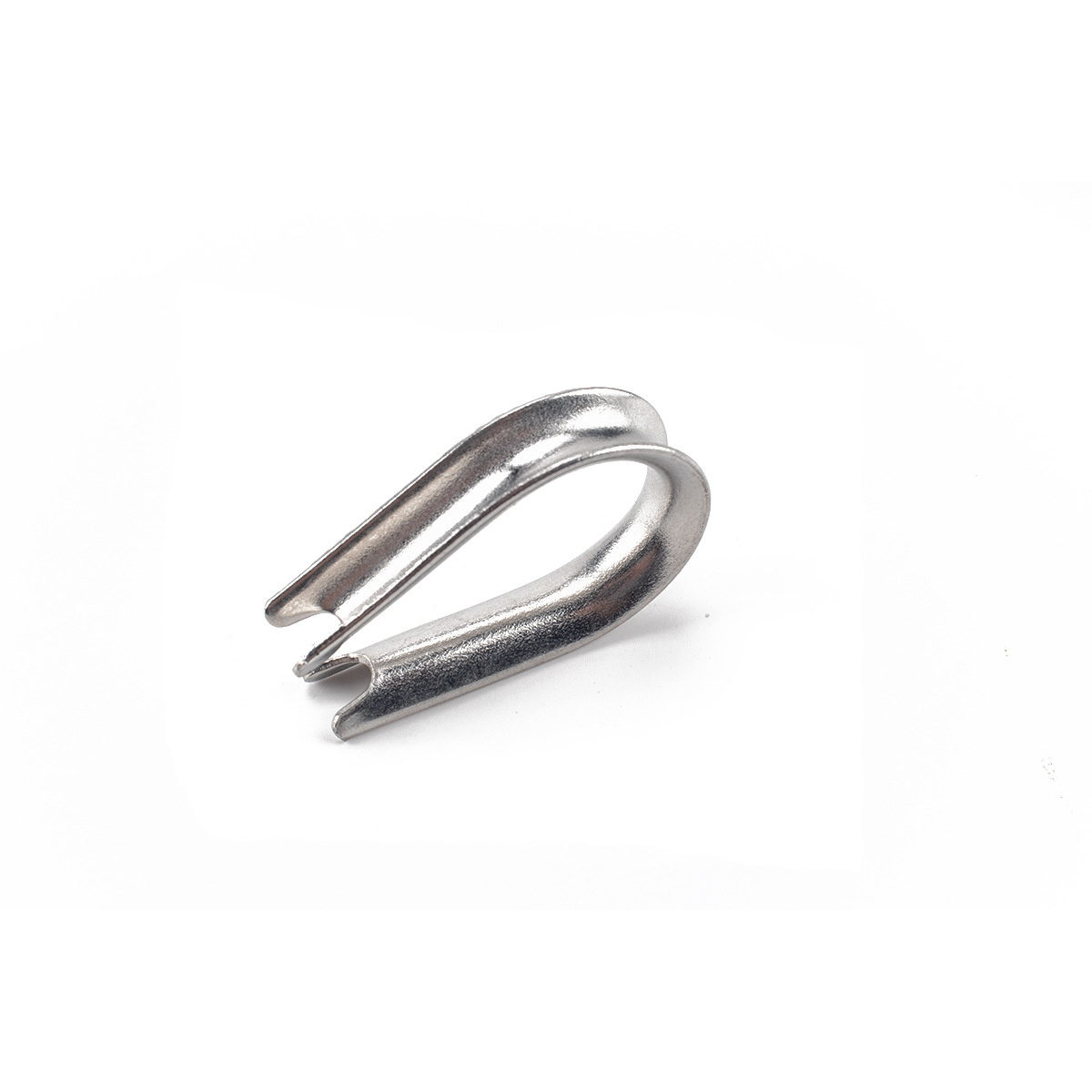 Stainless steel 304 steel wire rope collar, chicken heart ring, triangular ring with 8-shaped aluminum sleeve
