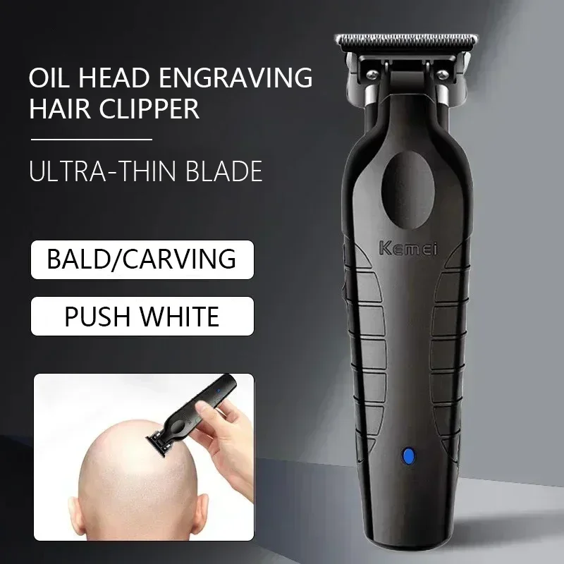 Kemei KM-2296 KM-2299 KM-1102 kit máquina de cortar cabelo profissional barbeador elétrico masculino máquina de corte de cabelo máquina aparador masculino