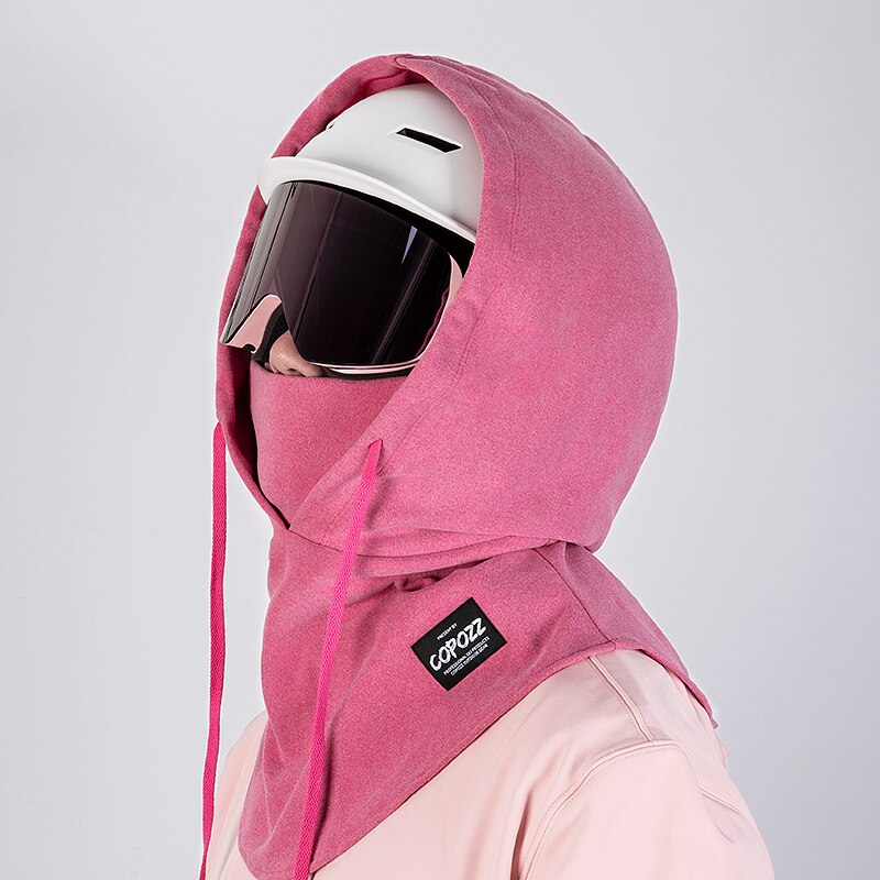 COPOZZ Winter Ski Maske Radfahren Skifahren Thermische Vlies Maske draussen Sport Winddicht Radfahren Kopfbedeckungen Sturmhaube Halbe Gesicht Maske