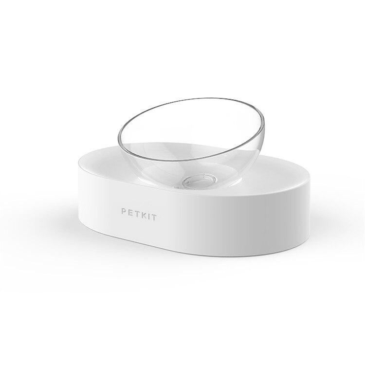 Xiaomi PETKIT Pet Bowl Feeding Dishes Adjustable Double Feeder Bowls Water Cup Cat Bowls Drinking Bowl Plastic / Stainless Steel: Plastic Single Bowl