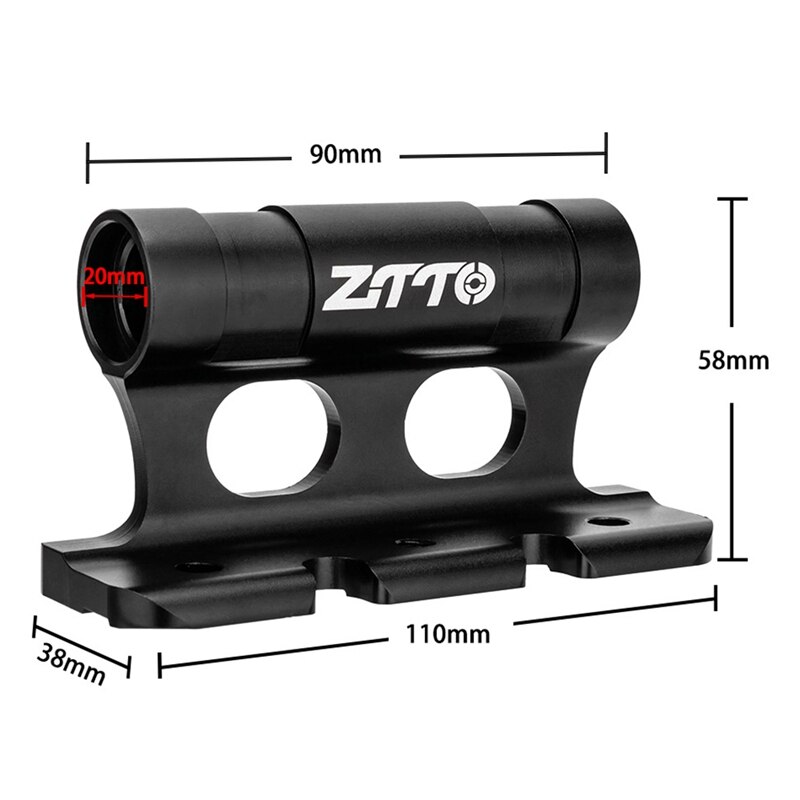 ZTTO Bike Block Fork Mount Bike Block Fork Mount Quick Release Fork Block Mounts for Vehicles Pickup Bike Storage