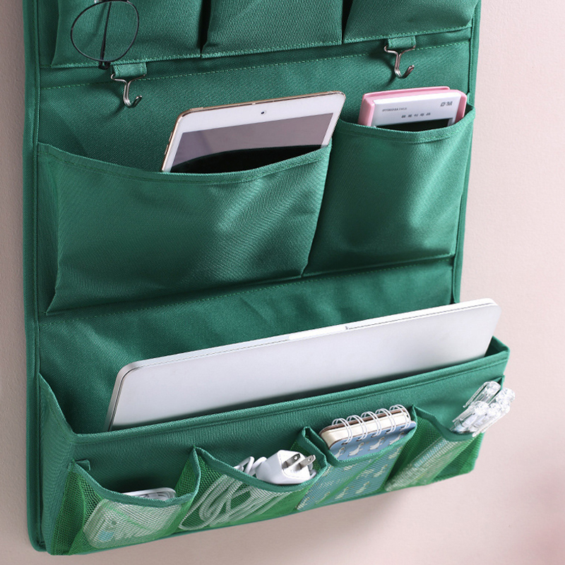 Bolsa de almacenamiento multifuncional para colgar en la pared para el hogar, artículos diversos artísticos de tela, bolsas de almacenamiento para armario, organizador de calcetines y ropa interior para dormitorio