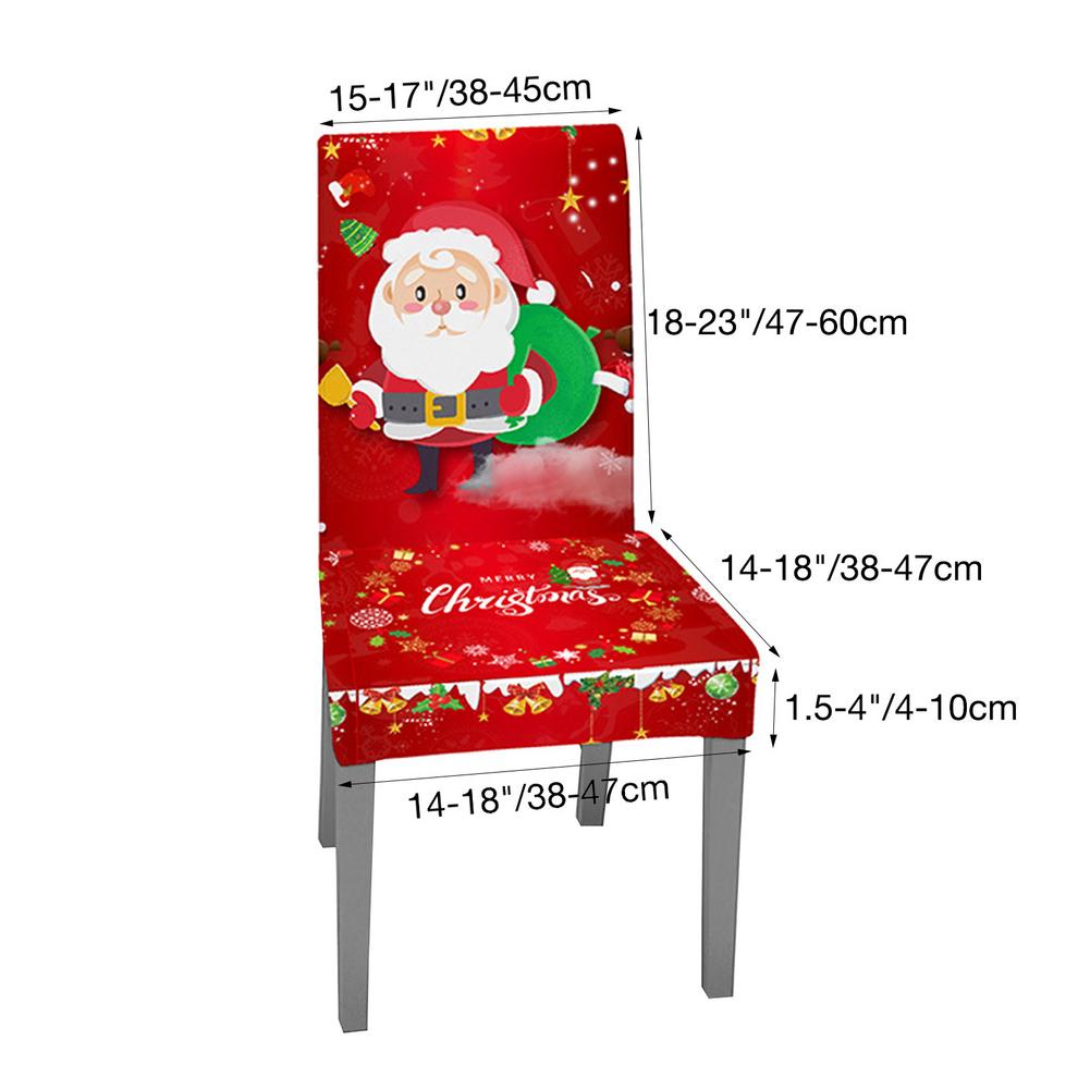 Christmas Table Cover Rectangular Christmas Collection Tablecloth With Cute Santa Oil-Proof And Waterproof For Home Decorat