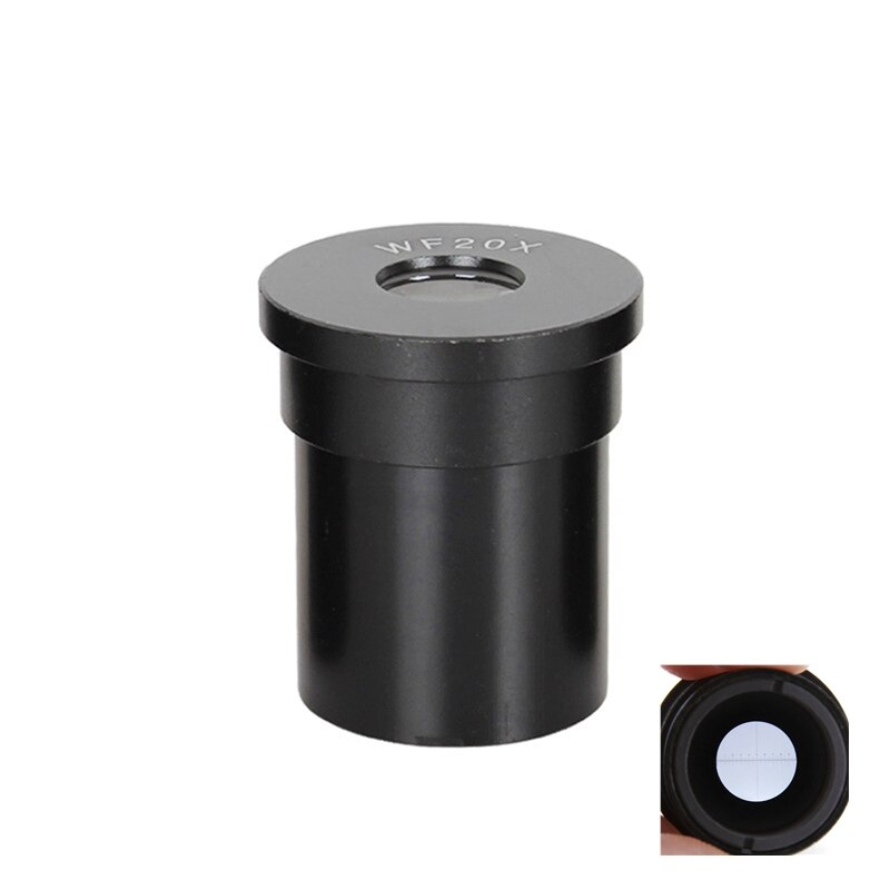 Wide Field Microscope Eyepieces with Reticle Scale Mounting Size 23.2 mm Microscope Accessories for Biological Microscope