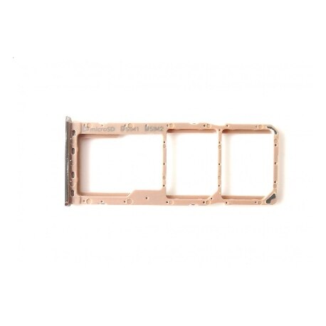 Vervanging Sim Tray Compatibel Met A7 Dual Sim + Sd, Goud