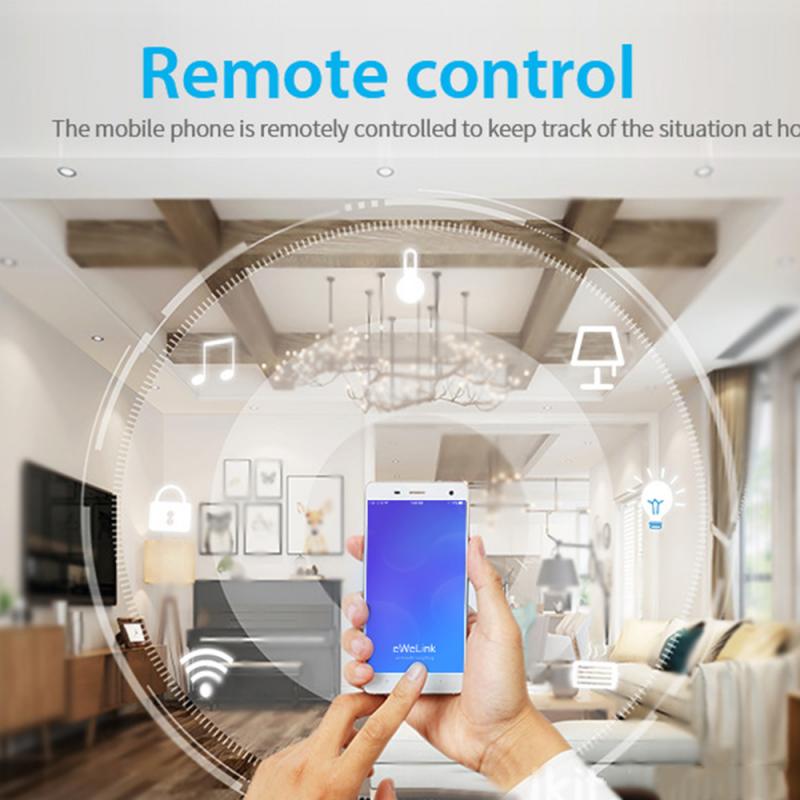 8Pcs/1Pcs Wifi Smart Socket Ewelink Voice Control Met Alexa Google Thuis Mini Ifttt Smart Home Eu plug Draadloze Stopcontact