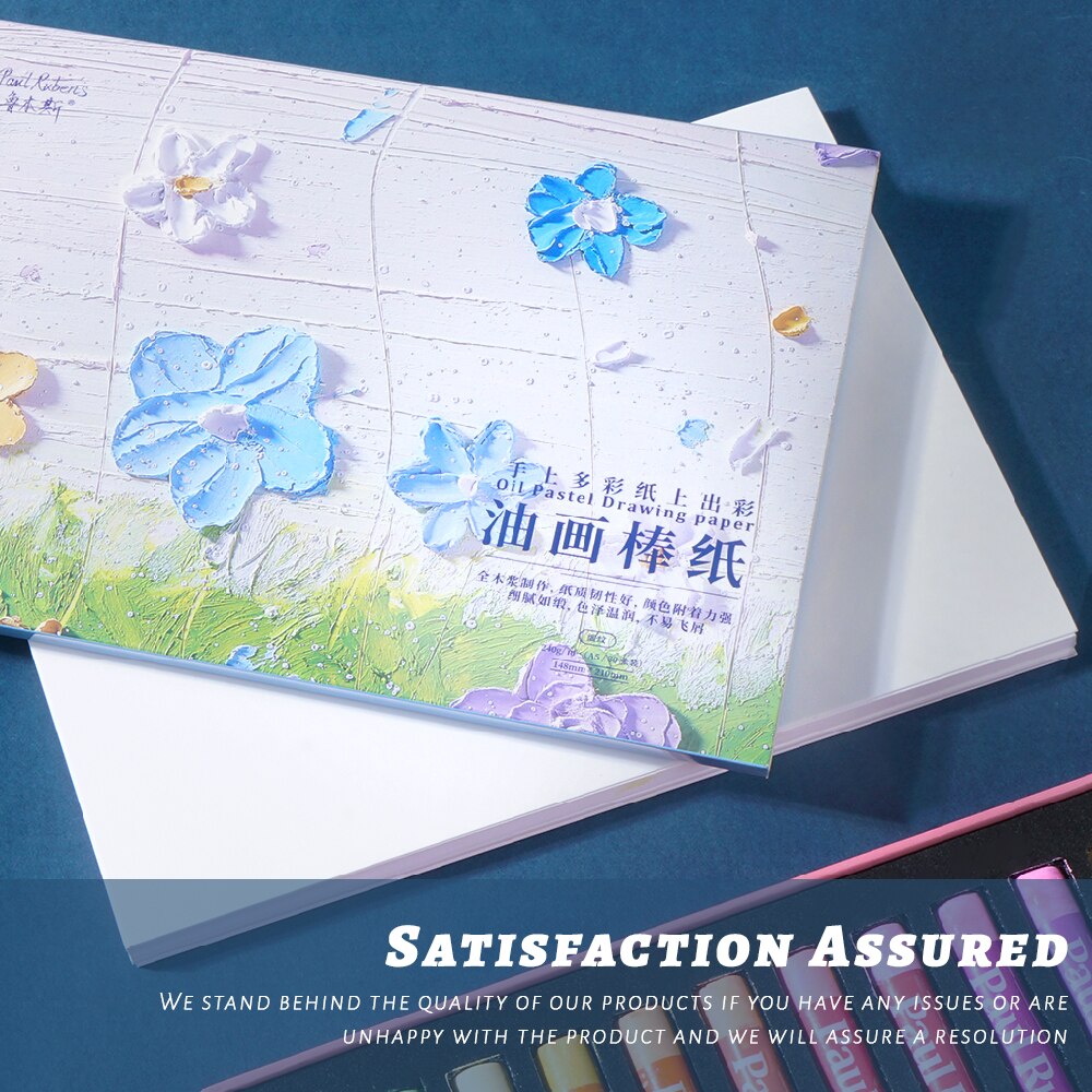 Paul Rubens Olie Pastel Tekening Papier Pad, Hete Pers Houten Papier 112lbs/240gsm, 30 Vellen, uitstekende Papier Pad Voor Olie Pastel