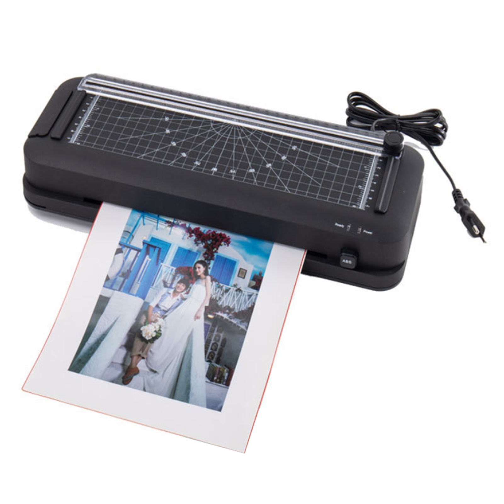 A4 Paper Photo Lamination Machine Punching Cutting Laminating Multi-function