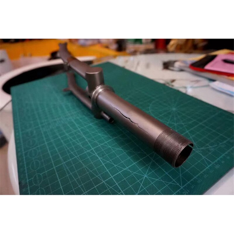 Folding bicycle titanium head tube aging broken burst repair titanium alloy bushing for brompton titanium protective sleeve