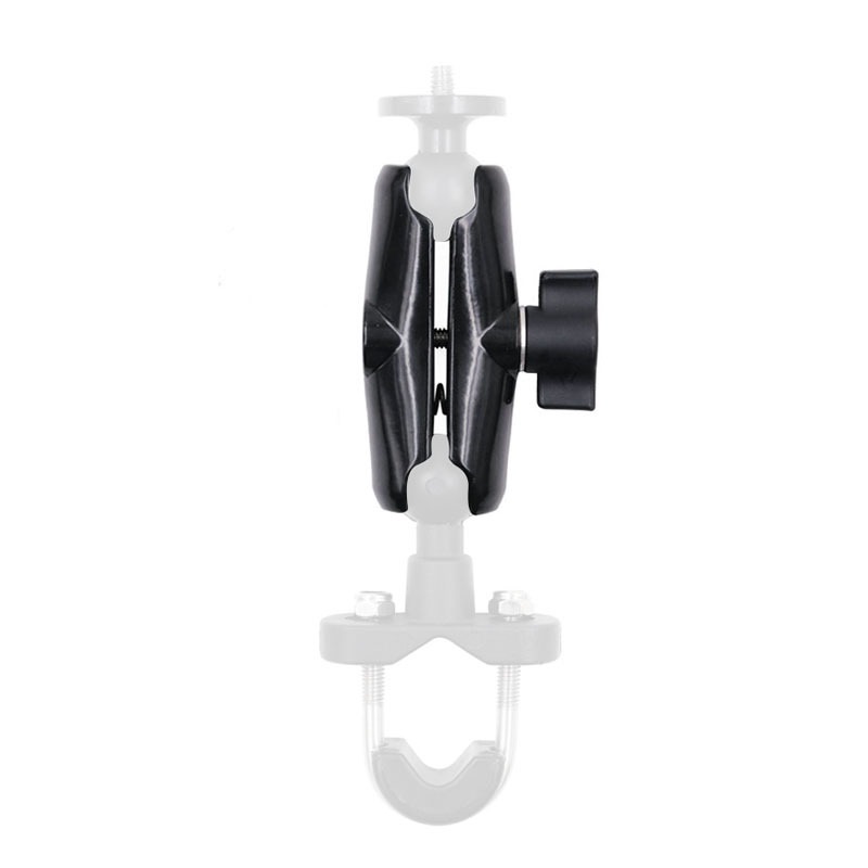 Bola de 1 pulgadas para reposacabezas de coche, soporte para GPS con cabeza de bola, Base de 10mm para motocicleta GoPro Yi Insta360, accesorios para teléfono con cámara