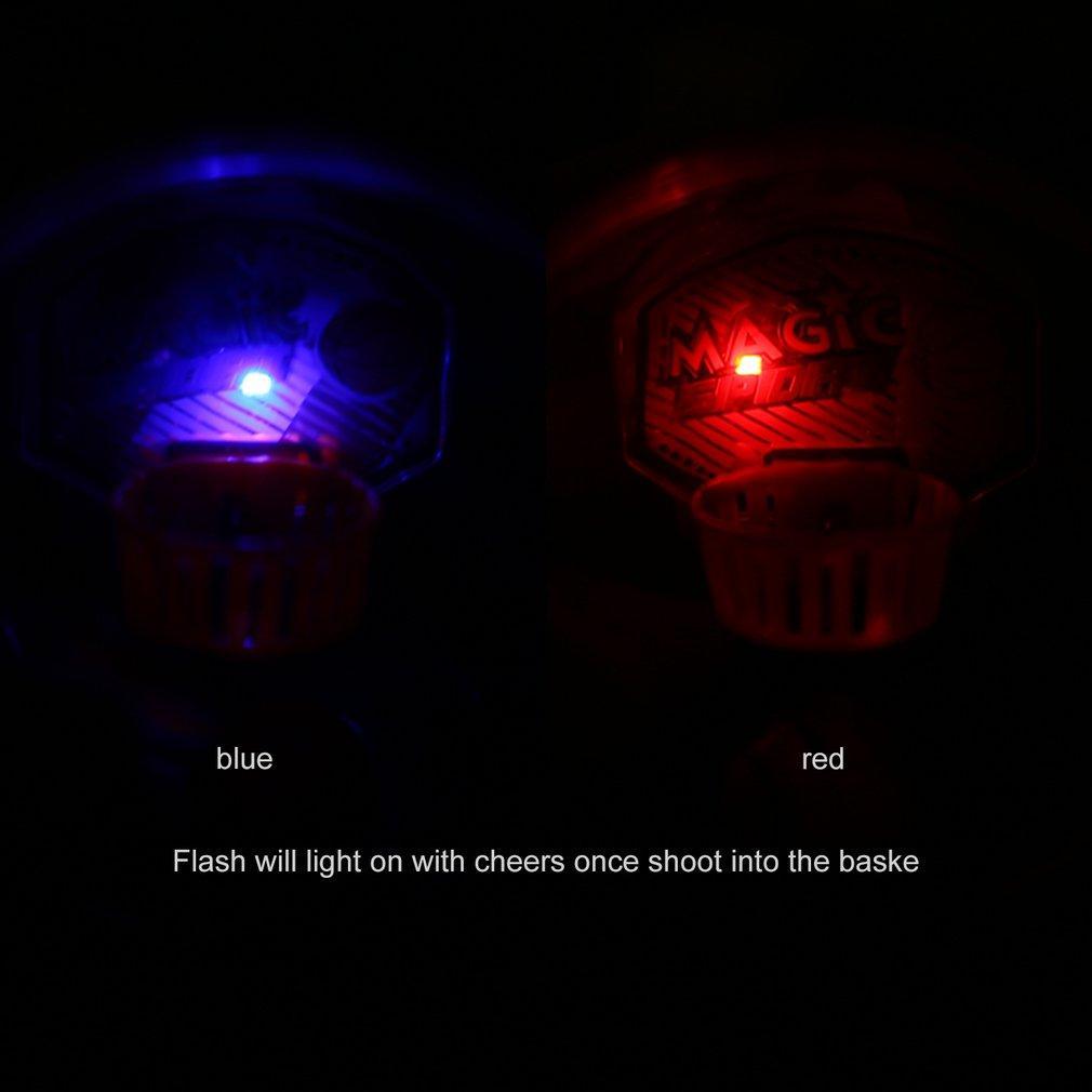 Handheld Electronic Basketball Game with LED Light & Sounds Reducing Pressure LN