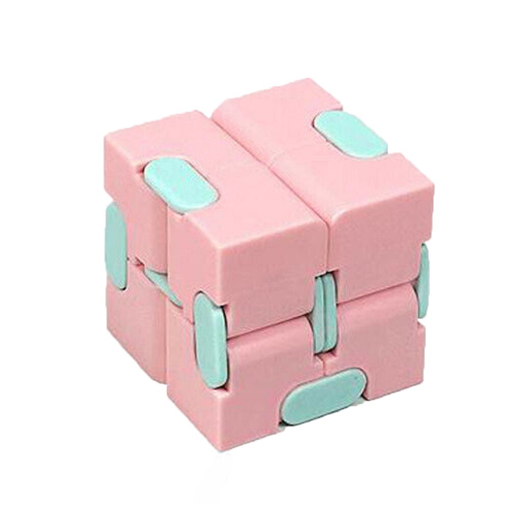 Giocattoli per bambini decompressione per adulti Infinity Magic Cube Square Puzzle giocattoli allevia lo Stress gioco a mano divertente giocattoli a quattro angoli labirinto