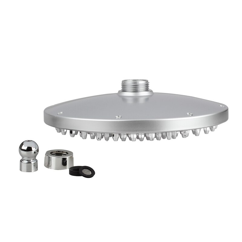 8 Polegada banheiro quarto chrome grande misturador redondo fix chuva cabeça de chuveiro 200mm