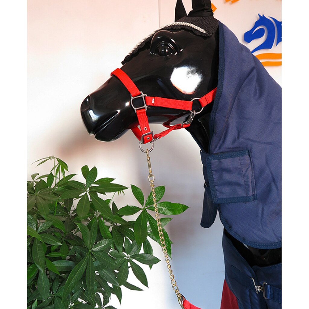 Horse Lead Rope Soft Rein Braided Pony Halters Bridle Swivel Buckle Snap Hook