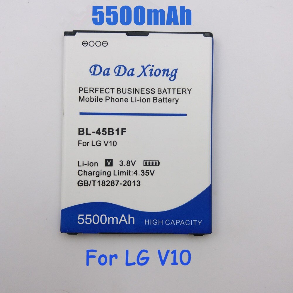 4850mAh BL-45B1F BL45B1F Battery for LG V10 H961N F600 H900 H901 VS990 H968 Replacement phone battery