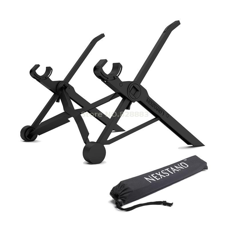 NEXSTAND K2 Laptop Stand Folding Portable Laptop Stand Viewing Angle Height Adjustable Bracket Laptop Accessories Cooling Holder