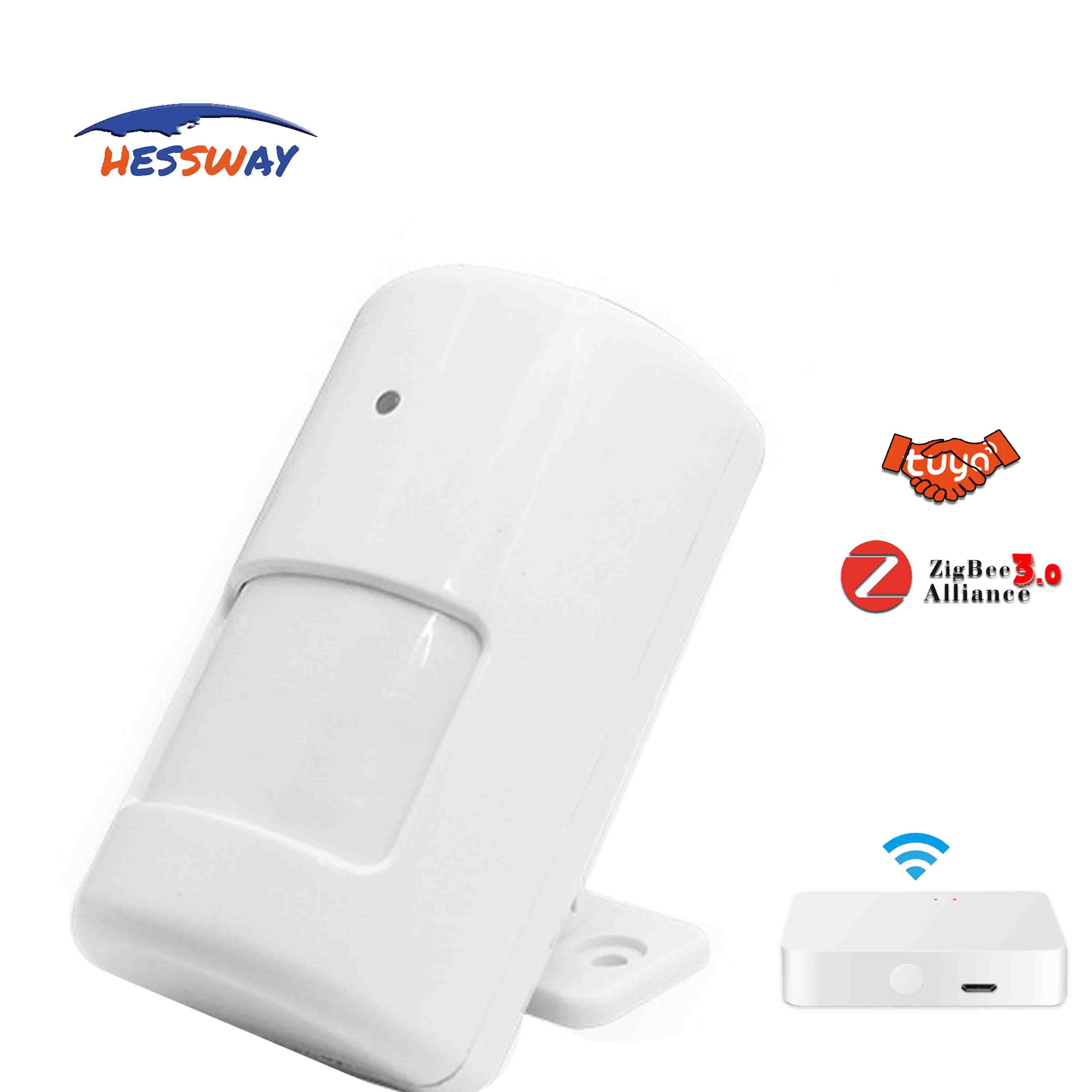 Human Body Sensor pir motion sensor alarm for scene smart device Linkage by ztuya zigbee gateway hub