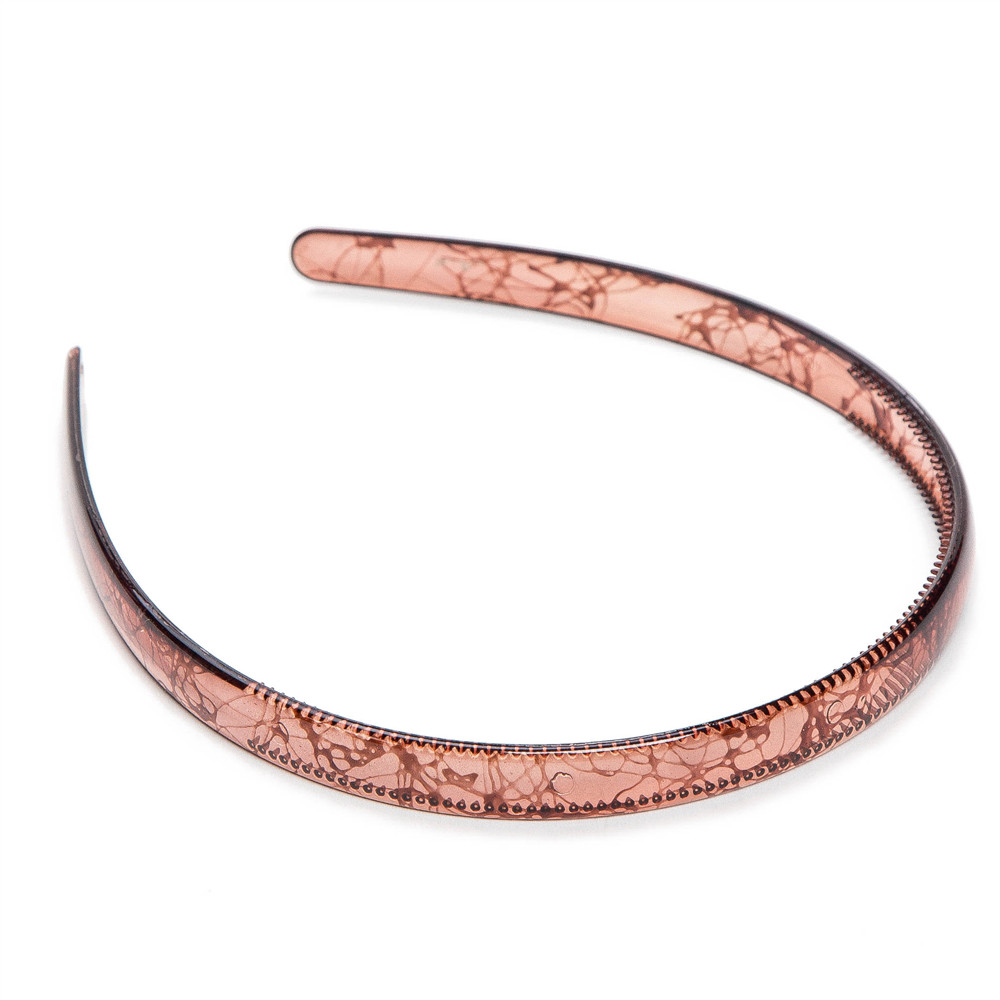 Elastic Waterproof Hairbands Toothed Hair Hoop for Adults Big Washing Face Wide Shatterproof Plastic Headband