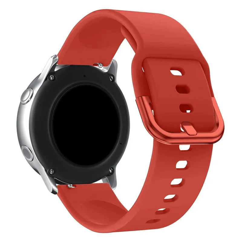 Correa de 20mm/22mm para Amazfit GTS/2/2e/3/4 GTS2 Mini/GTR 4/3/Pro/47mm/GTR2/2e/stratos 2/3 pulsera de silicona Amazfit bip correa de reloj: S / Oliva flak