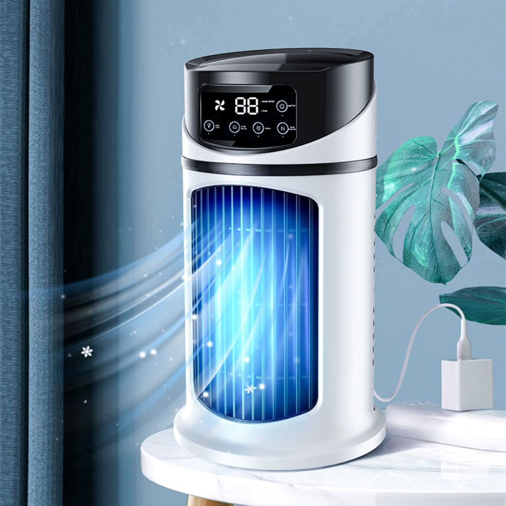 Portable Air Conditioner USB Fan Mini Humidifier Water Cooling Fan Silent Desktop Air Conditioning air cooler For Home Office