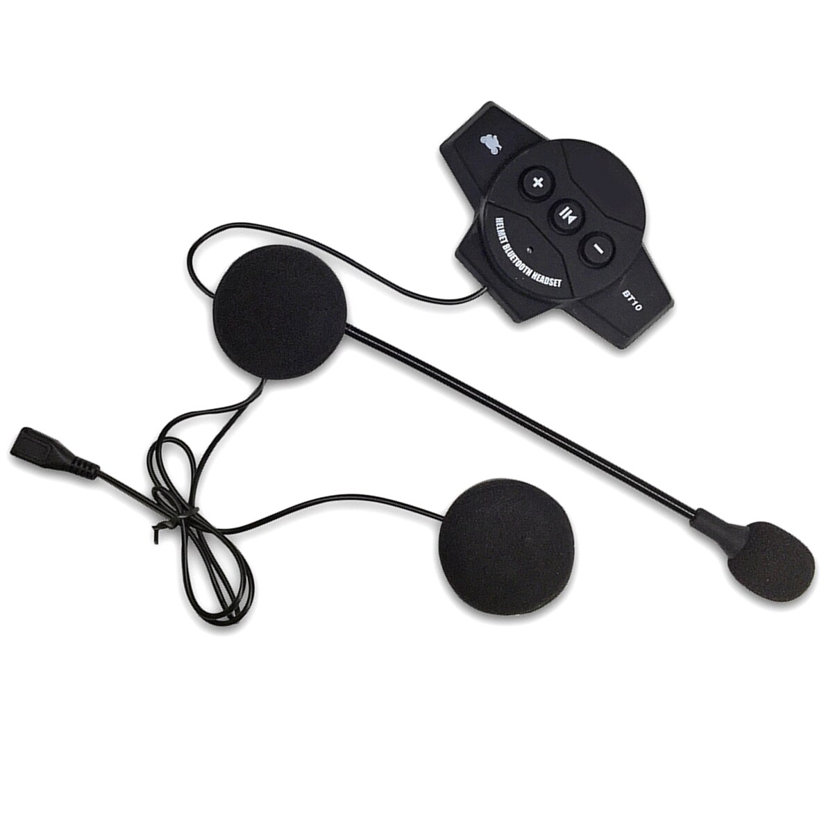 Wireless Earphone Waterproof Motorcycle Helmet Headphone Anti-Interference Riding Hands-Free Music Headset
