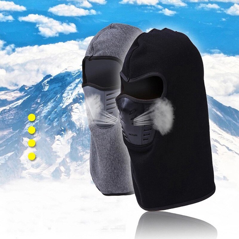 HENGSONG Winter Warm Fleece Sports Hats For Women Men Hiking Caps Fleece Head Caps Wind-proof And Anow-proof Sporting Hats